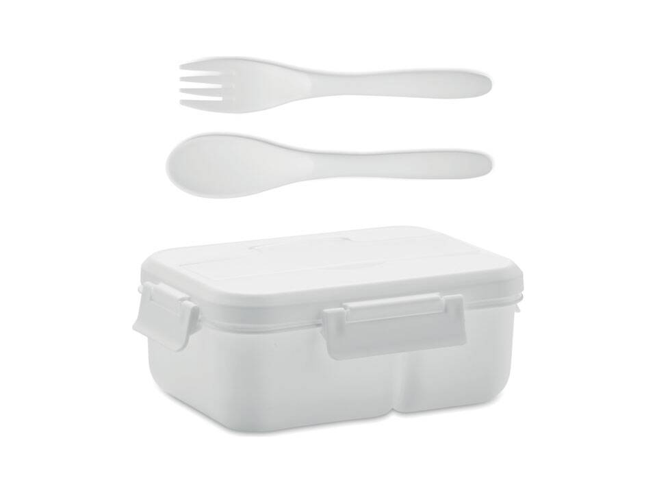 Lunch box with cutlery in PP 5