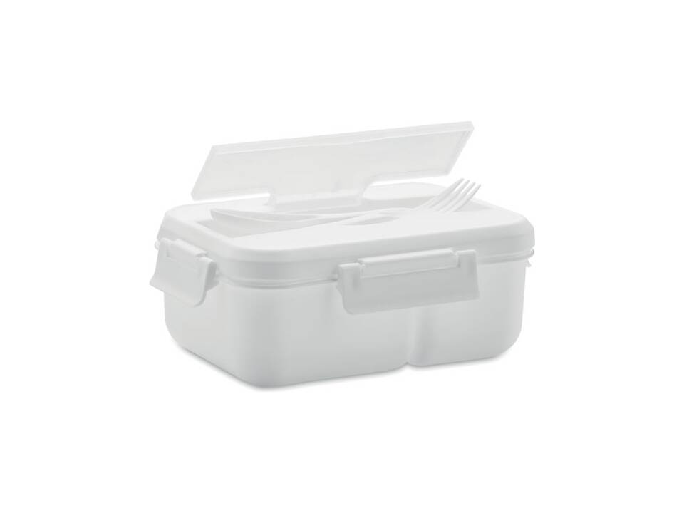Lunch box with cutlery in PP 7