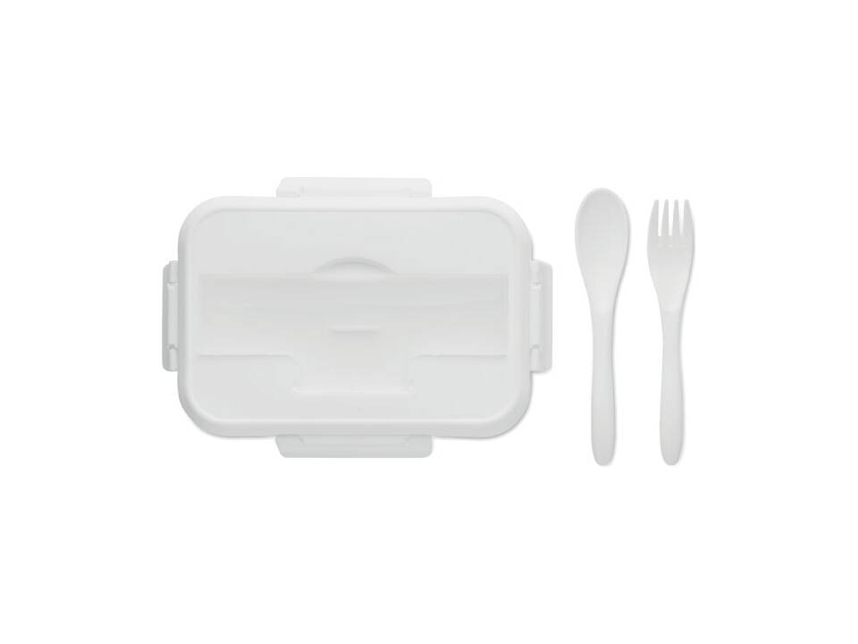 Lunch box with cutlery in PP 8