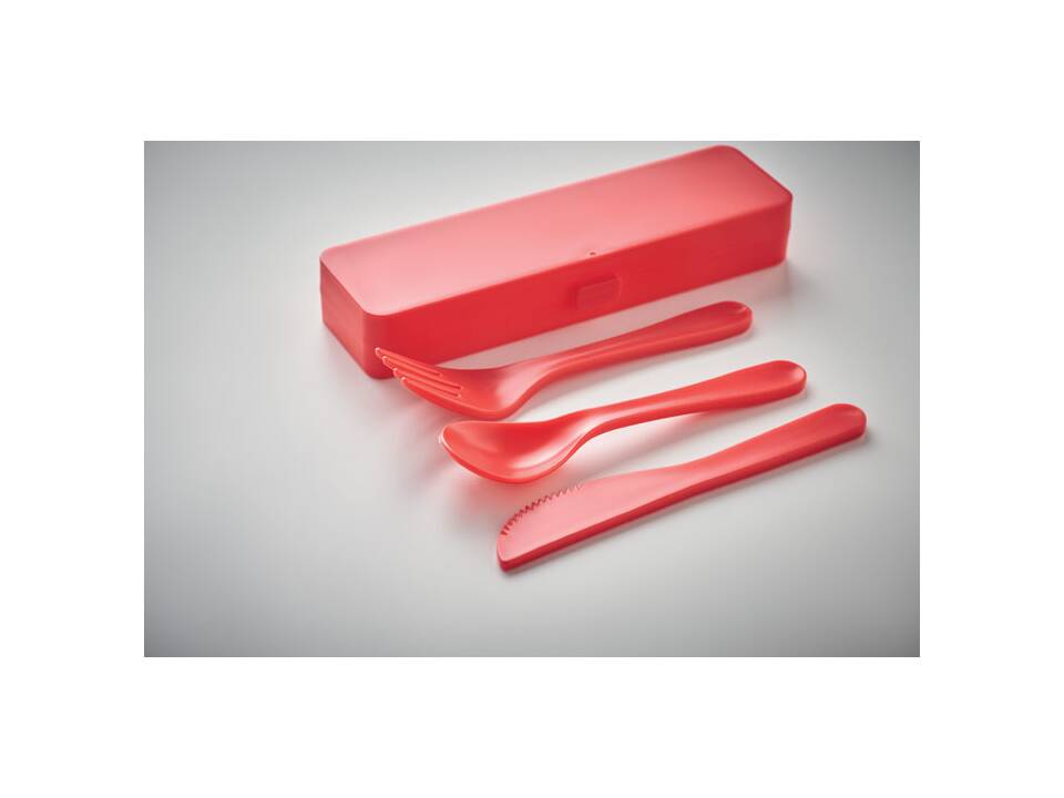 Cutlery set in PP 16