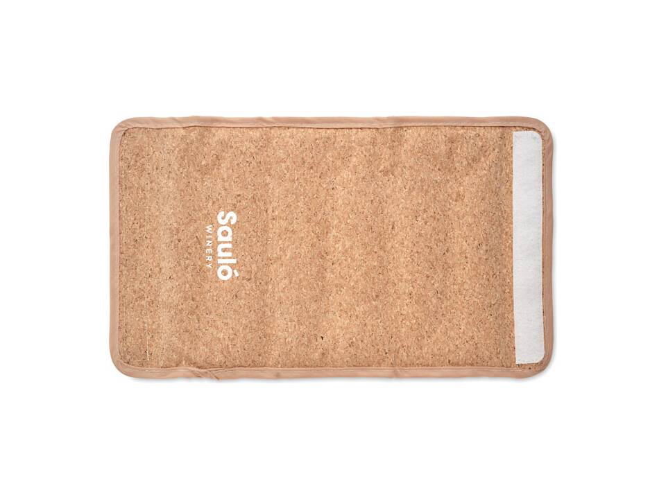 Soft wine cooler in cork wrap 4