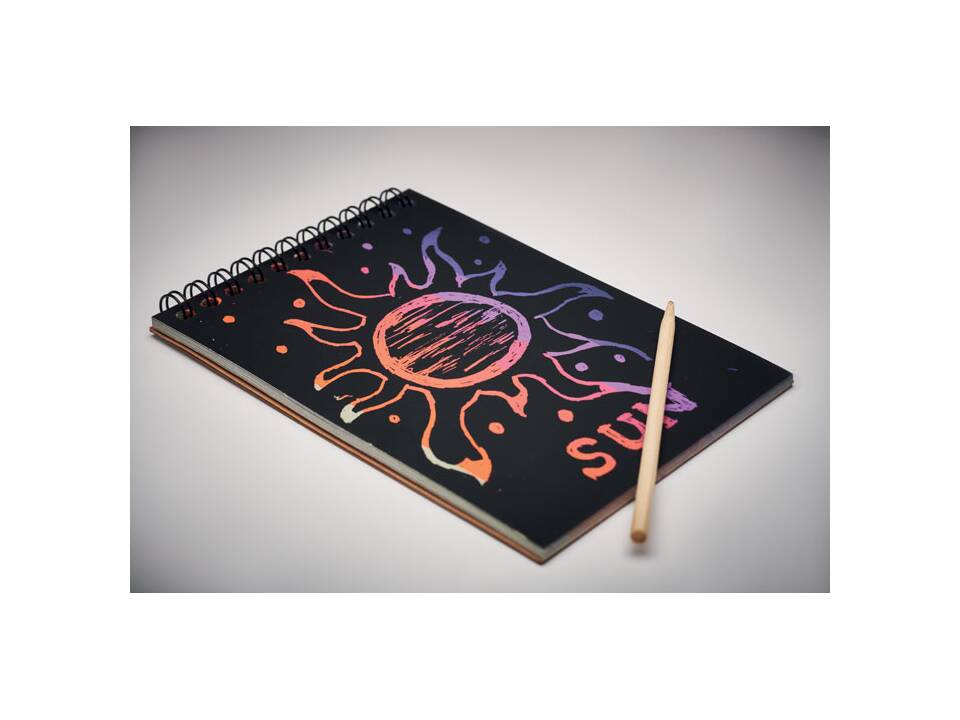Scratching paper notebook 2