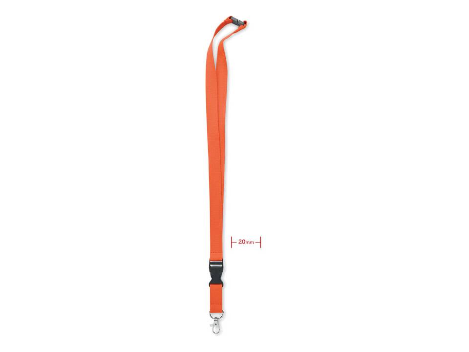 Lanyard with metal hook 20mm 13