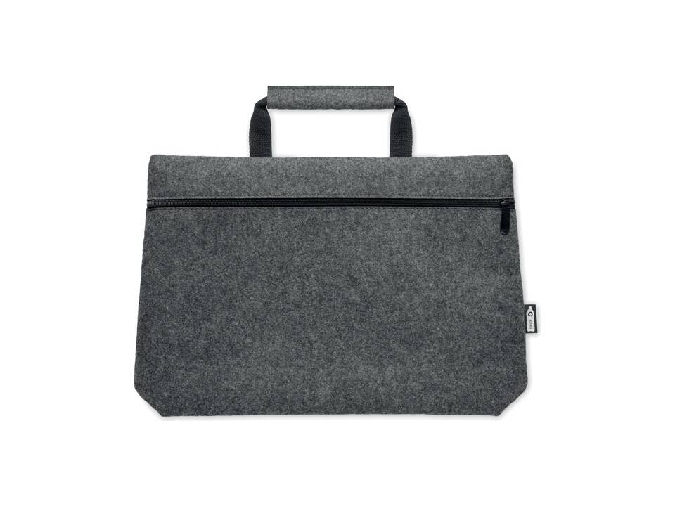 RPET felt zippered laptop bag 11
