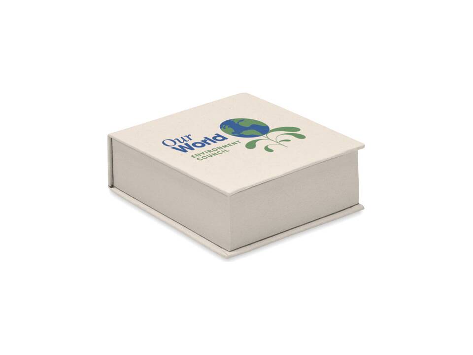 Recycled milk carton memo pad 1