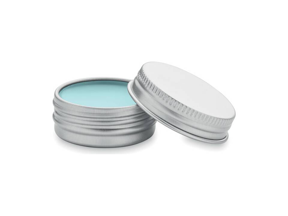 Vegan lip balm in round tin 8