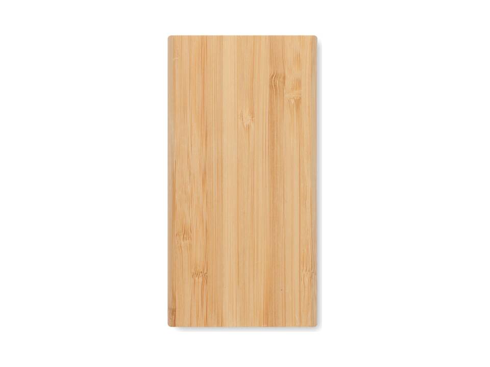 6000 mAh Bamboo power bank 4