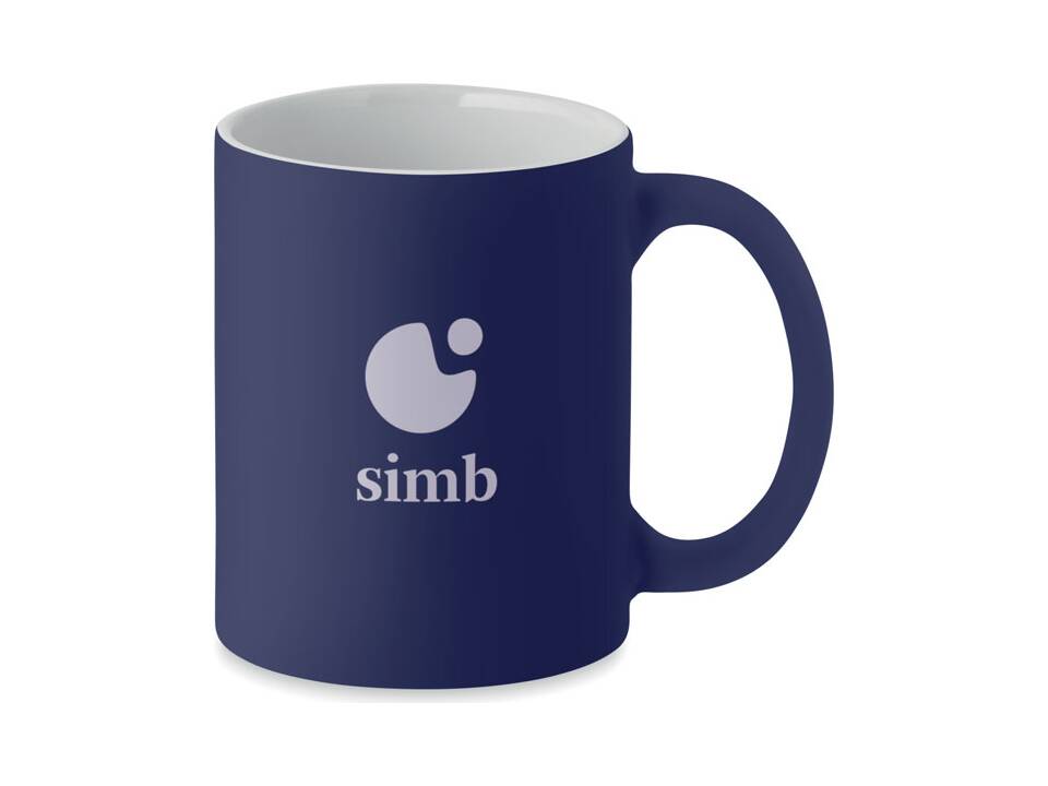 Matt coloured mug 300 ml 9