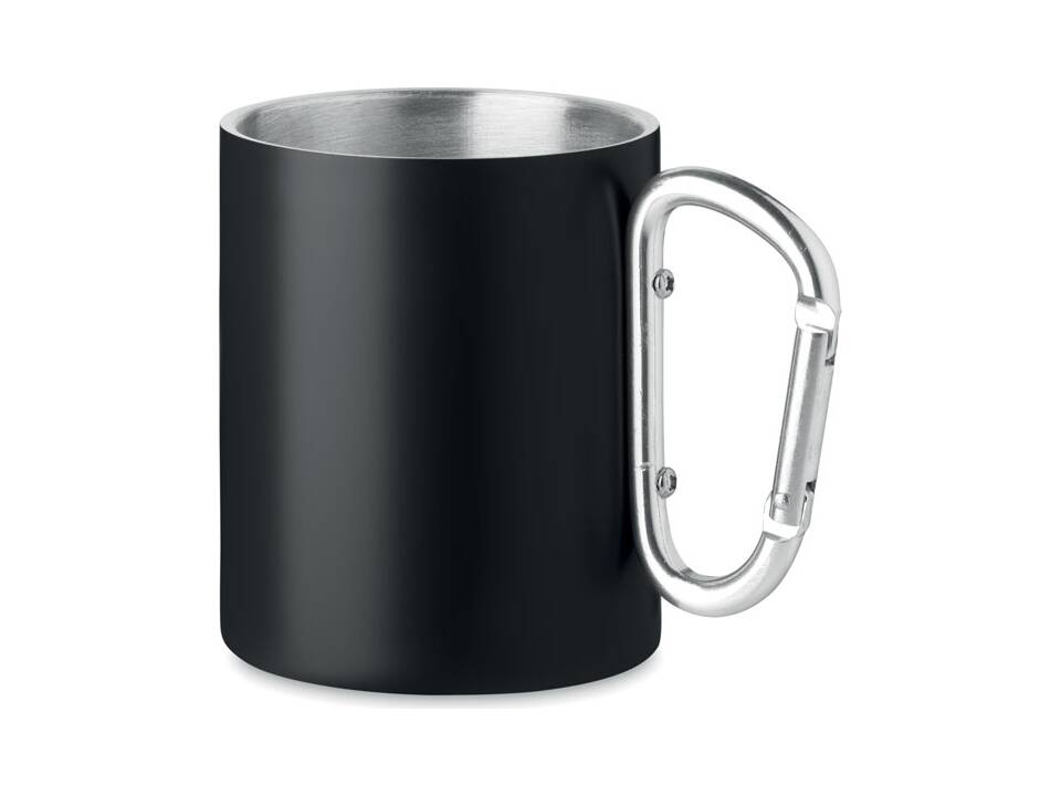 Double wall metal mug 300 ml
