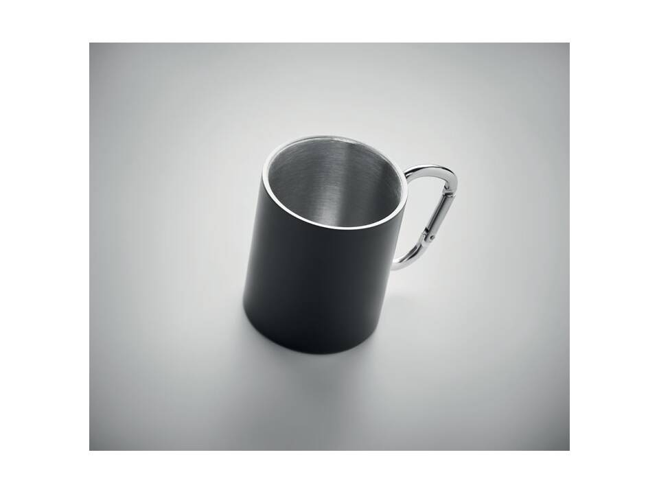Double wall metal mug 300 ml 1