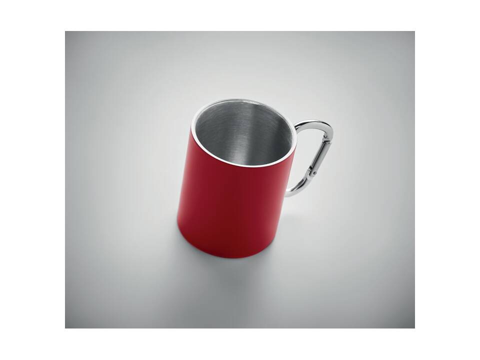 Double wall metal mug 300 ml 3