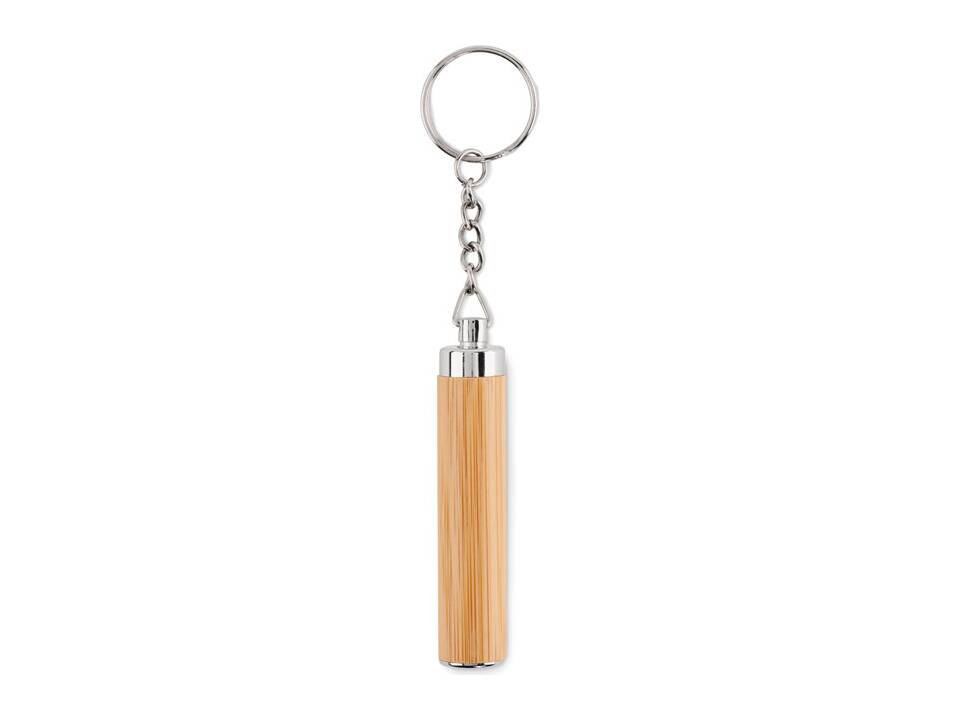 Mini bamboo torch with keyring 2
