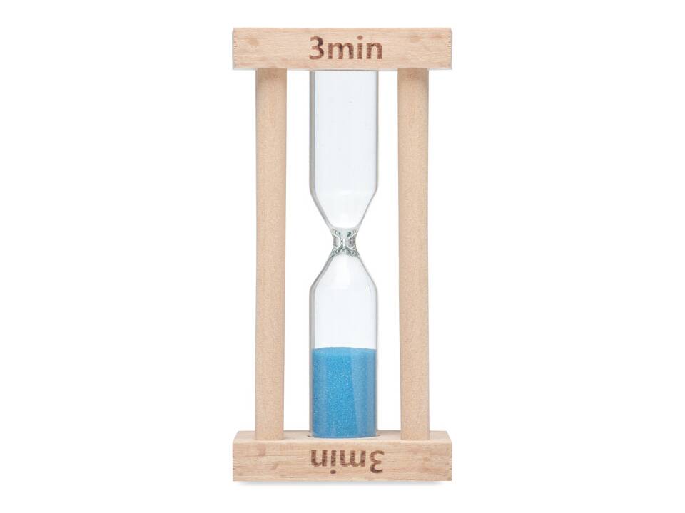 Wooden sand timer 3 minutes 1