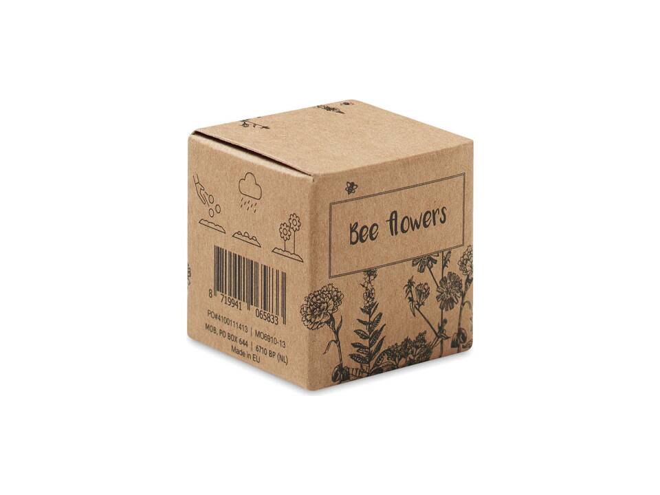 Seed bomb with bee flowers 2