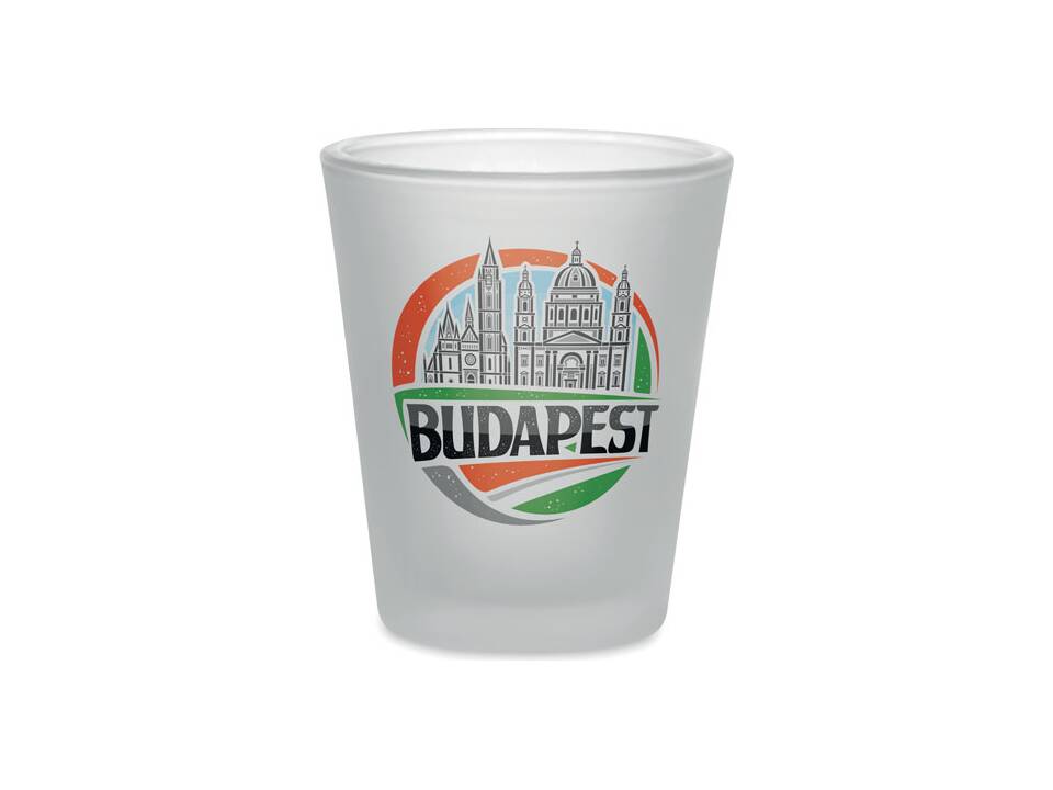 Sublimation shot glass 44ml 2