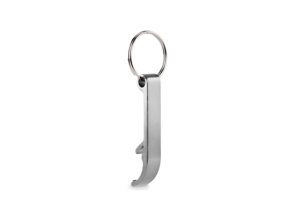 Recycled aluminium key ring 14