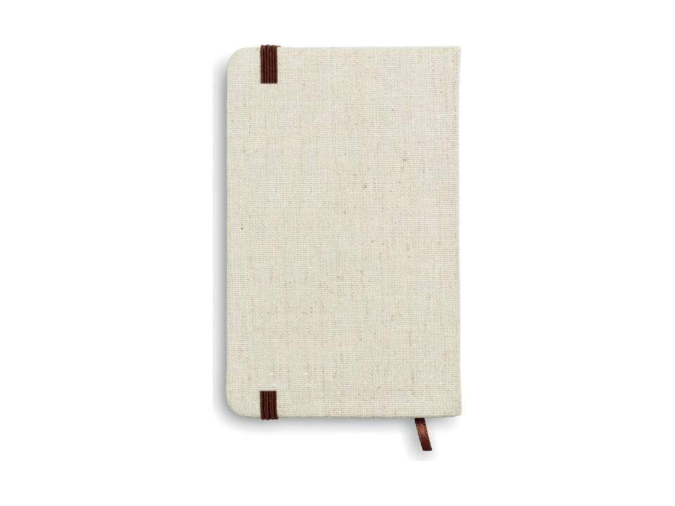 A6 canvas notebook lined 4