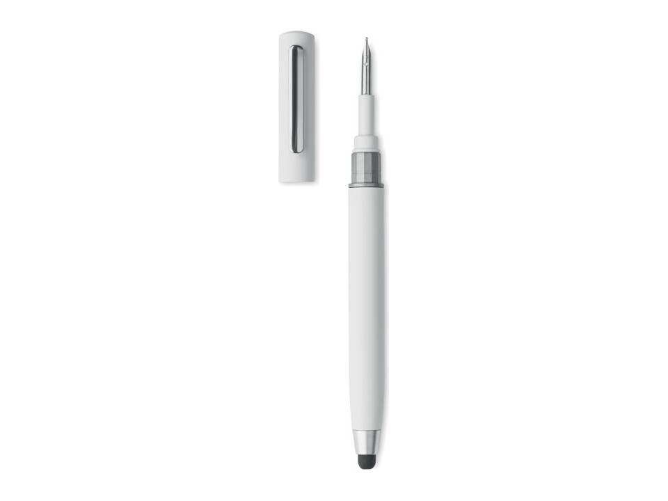 Twist action ball pen with stylus 6