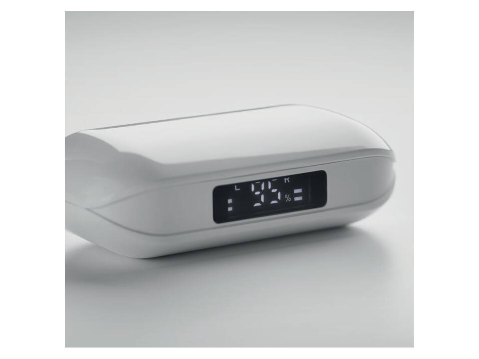 Recycled ABS TWS earbuds 6