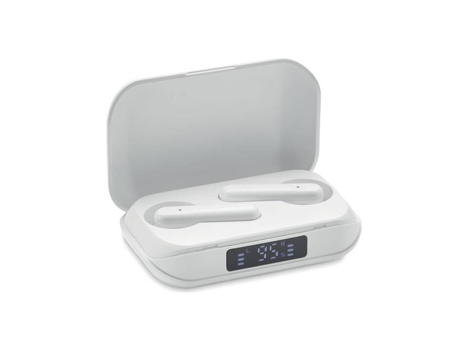 Recycled ABS TWS earbuds 1