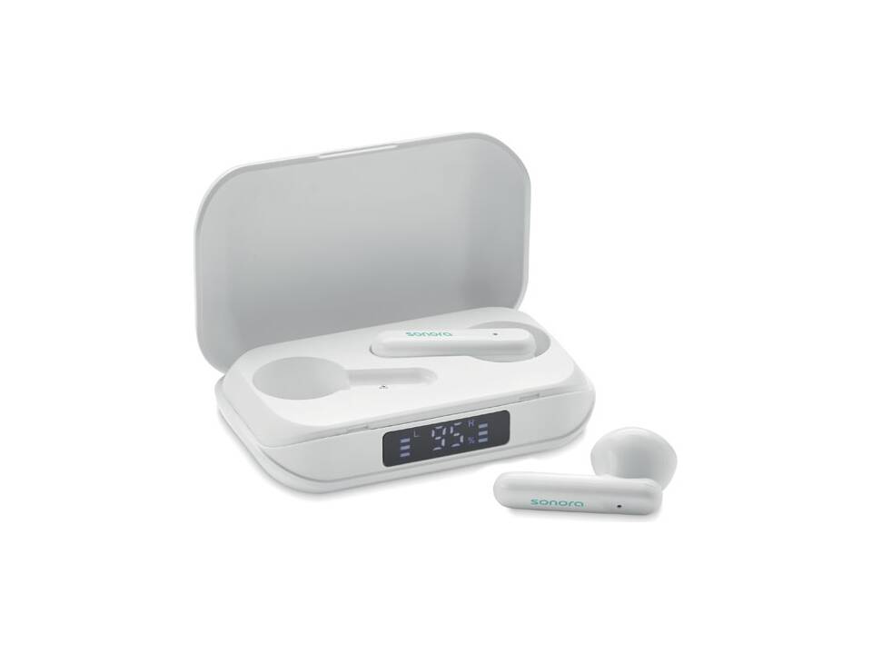 Recycled ABS TWS earbuds 3