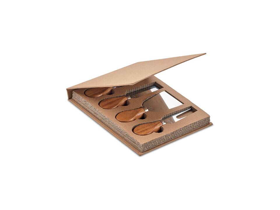 Set of 4 cheese knives 2