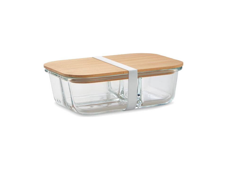 Glass lunch box with bamboo lid 4