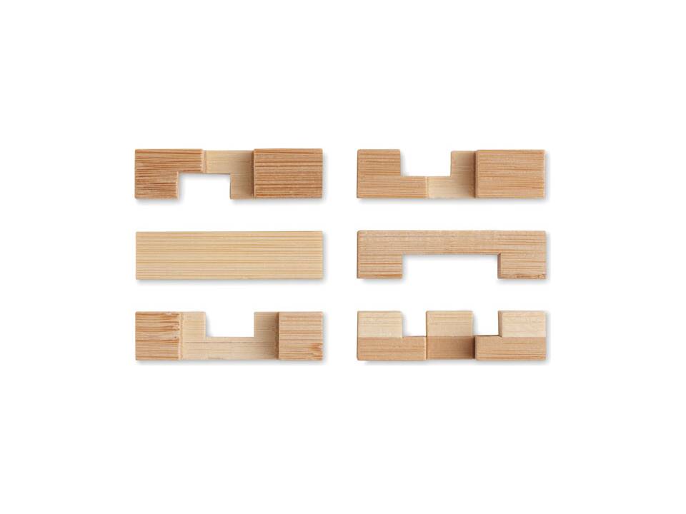 Bamboo brain teaser puzzle 4