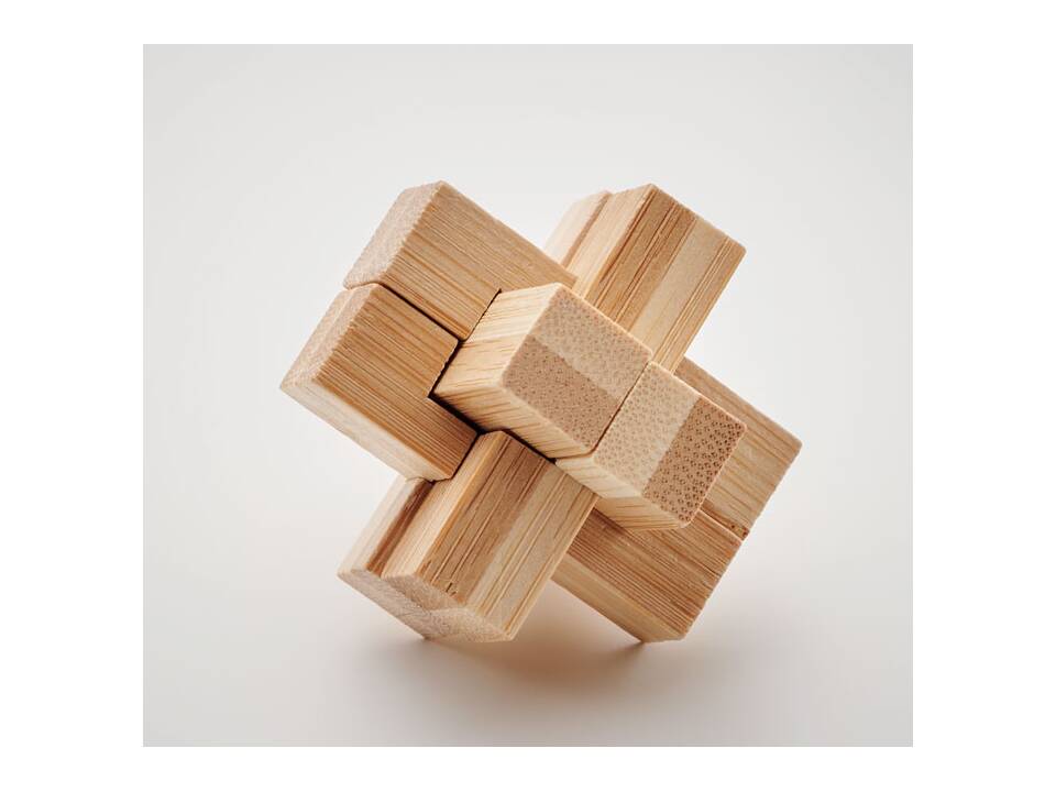 Bamboo brain teaser puzzle 3