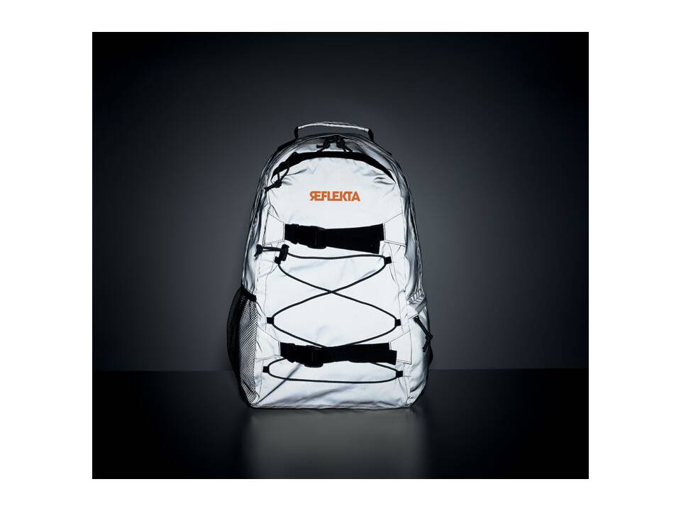 High reflective backpack 190T 2