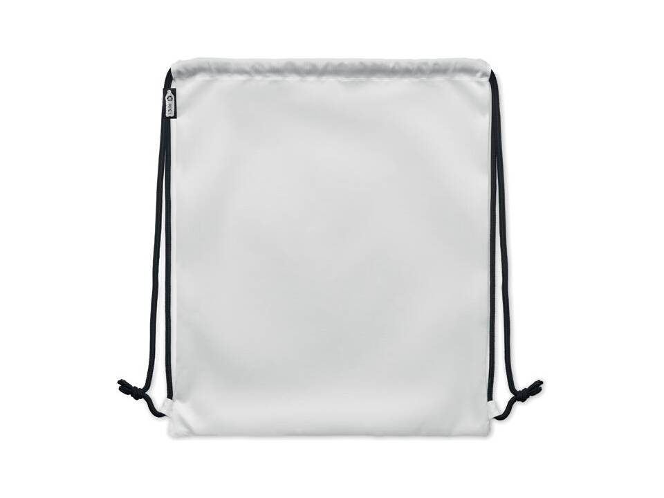 Large drawstring bag 300D RPET 13