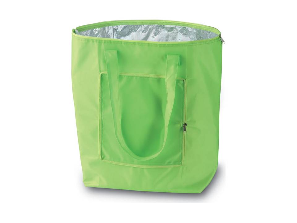 Foldable cooler shopping bag 1