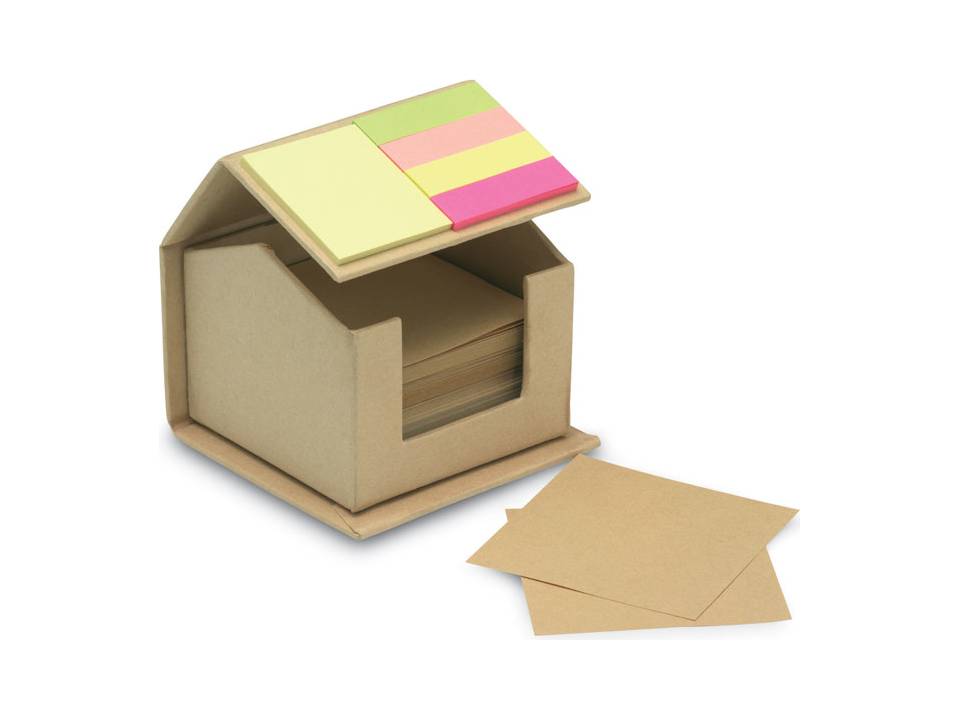 Recycled carton sticky notes 1