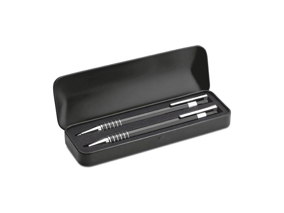 Ball pen set in metal box 4