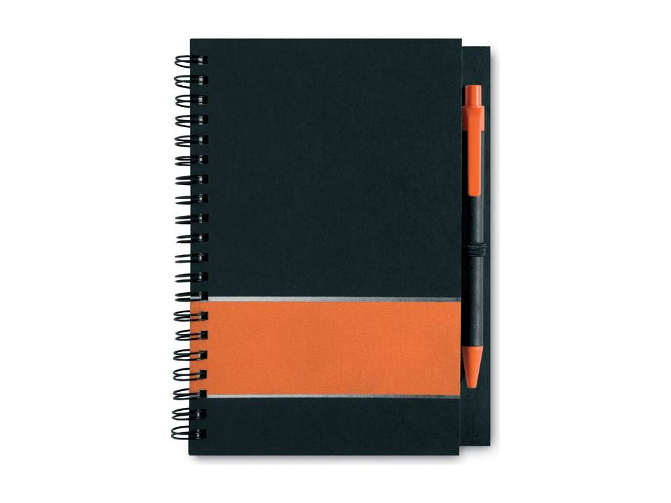 Elegant notebook iwith colourful decorating band 5