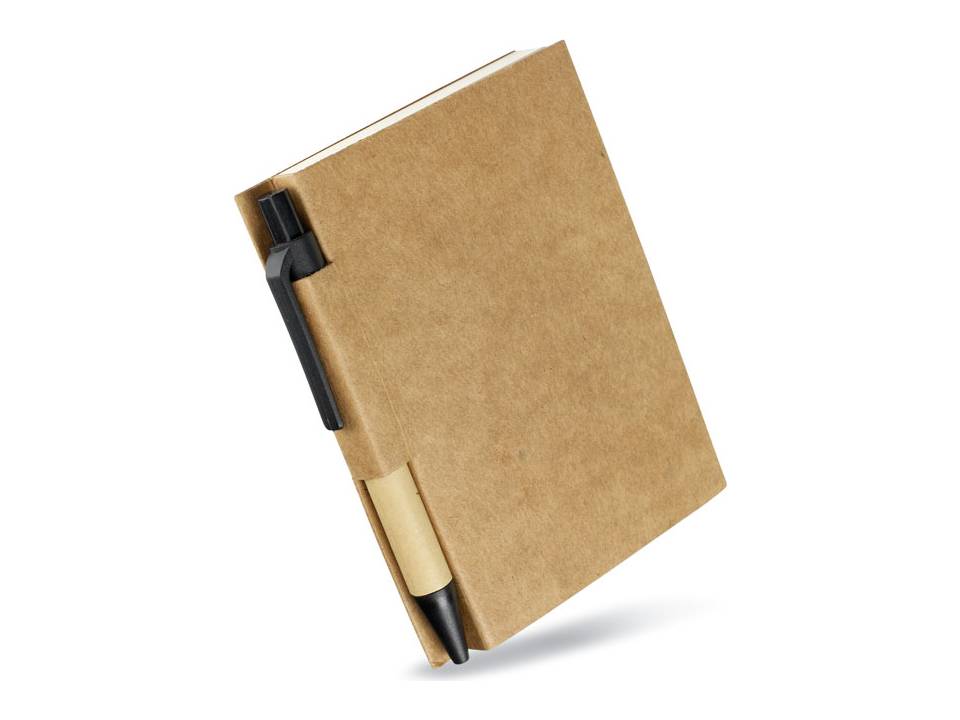 Memo note with mini recycled pen 5
