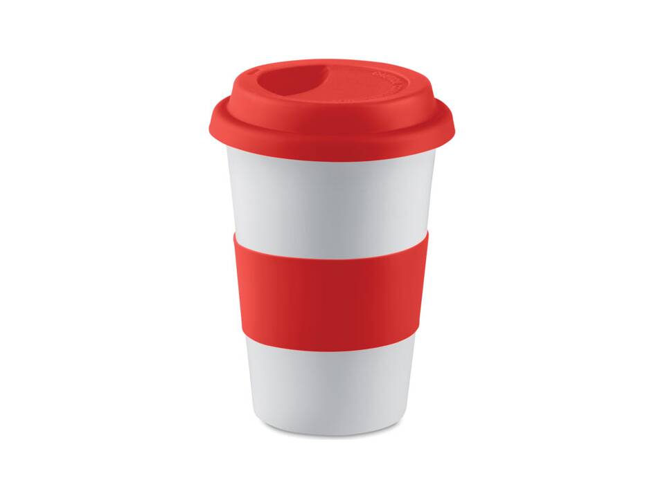 Ceramic mug w/ lid and sleeve 3