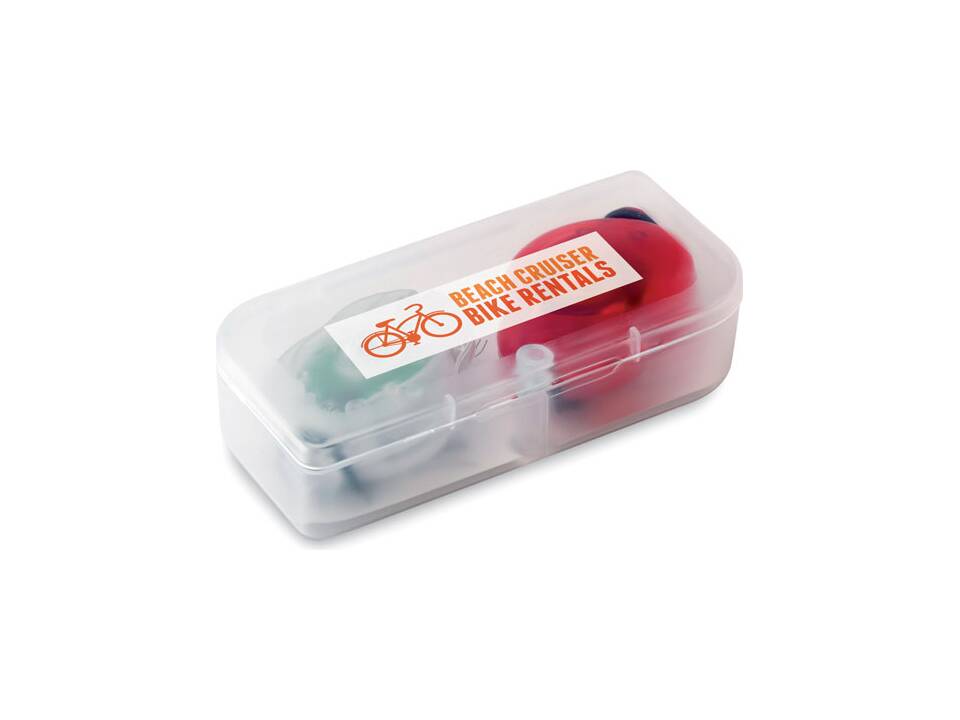 2 bicycle lights in PP box 3