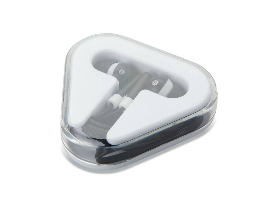 Earphones in PS case
