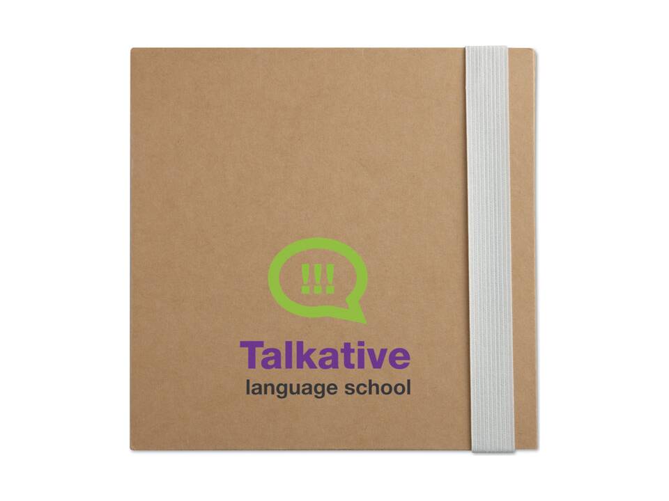 Notebook w/ sticky notes & pen 6