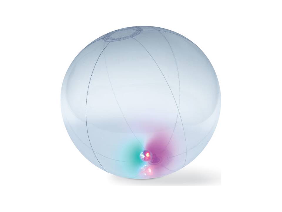Inflatable beachball with light 1
