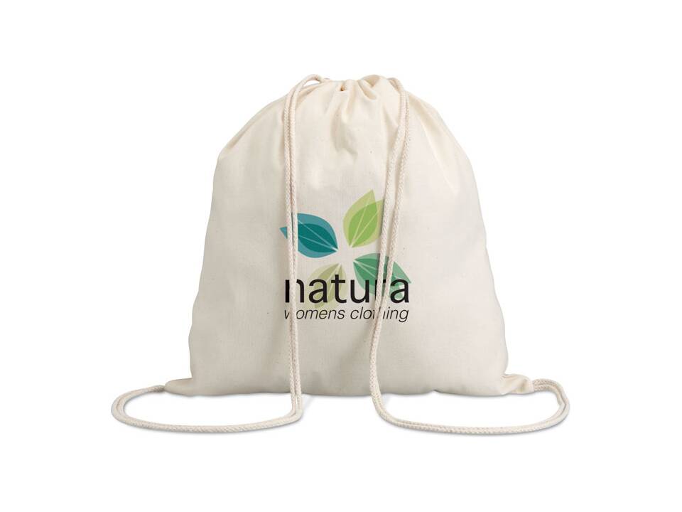 100gr/m² cotton drawstring bag 2