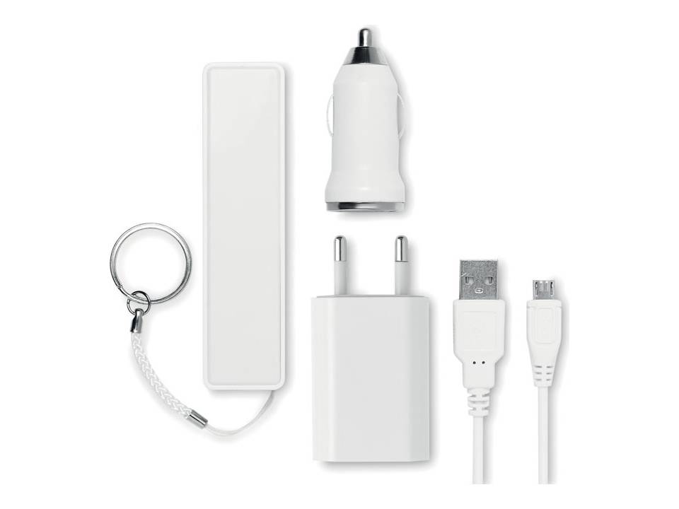 Powerbank travel set 4