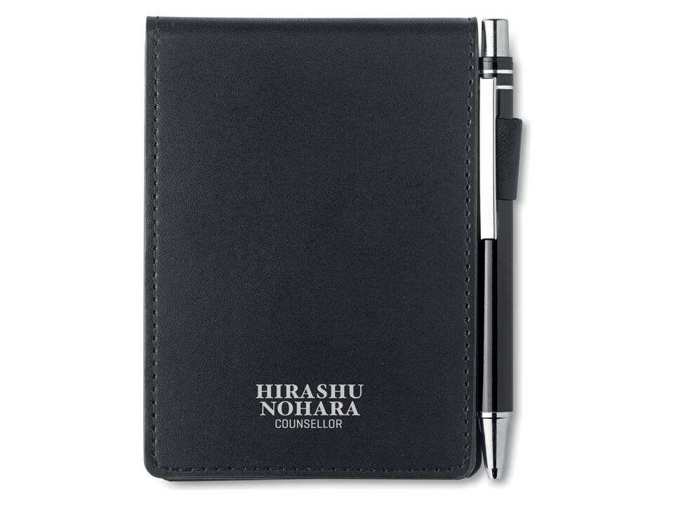 A7 notebook in PU pouch 3