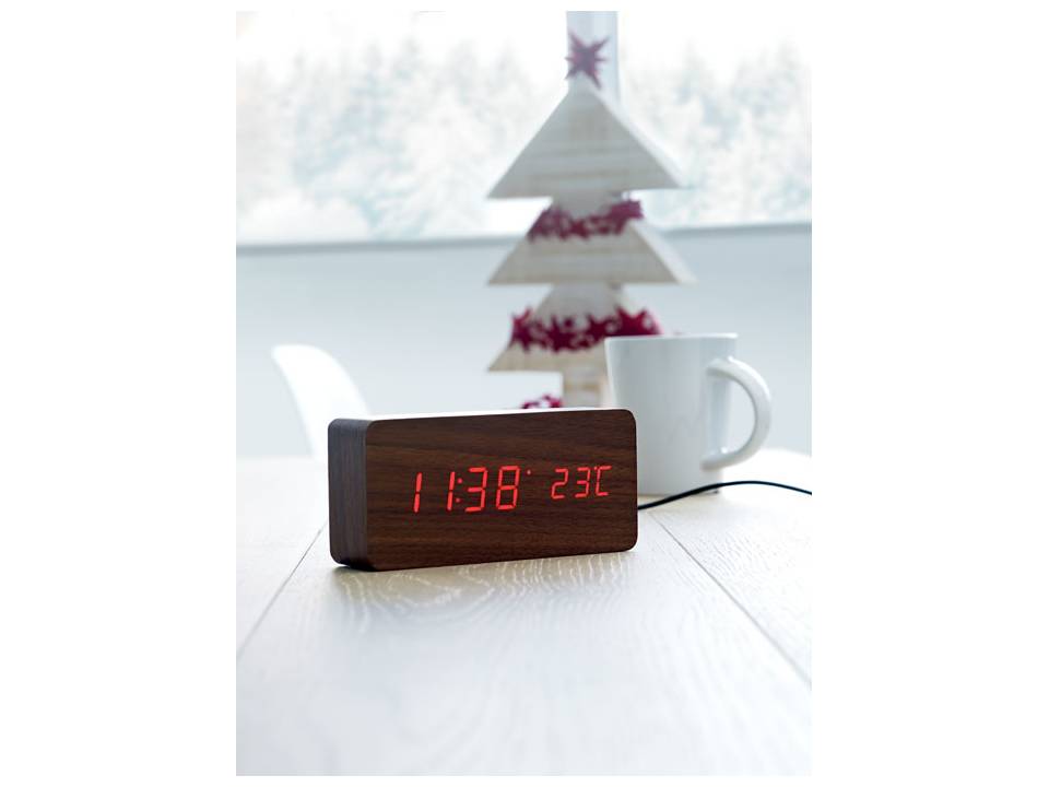 LED clock in MDF 5