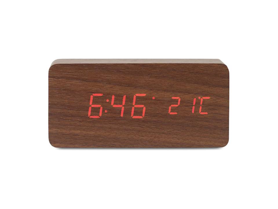 LED clock in MDF 1