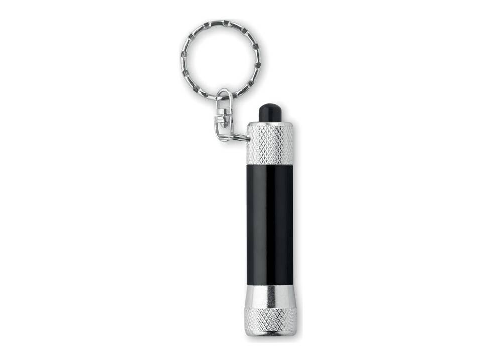 Aluminium torch with key ring 1