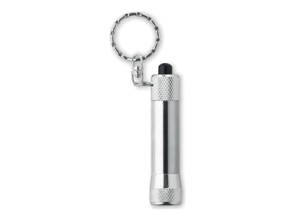 Aluminium torch with key ring 12