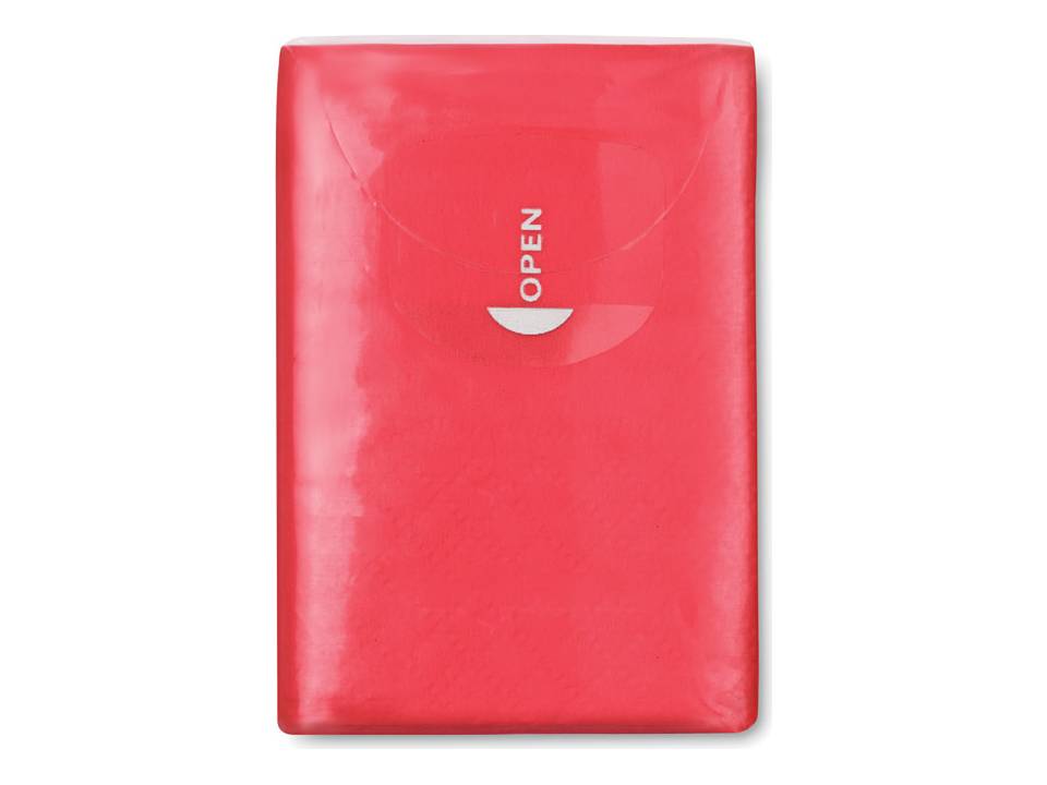 Mini tissues in packet 1