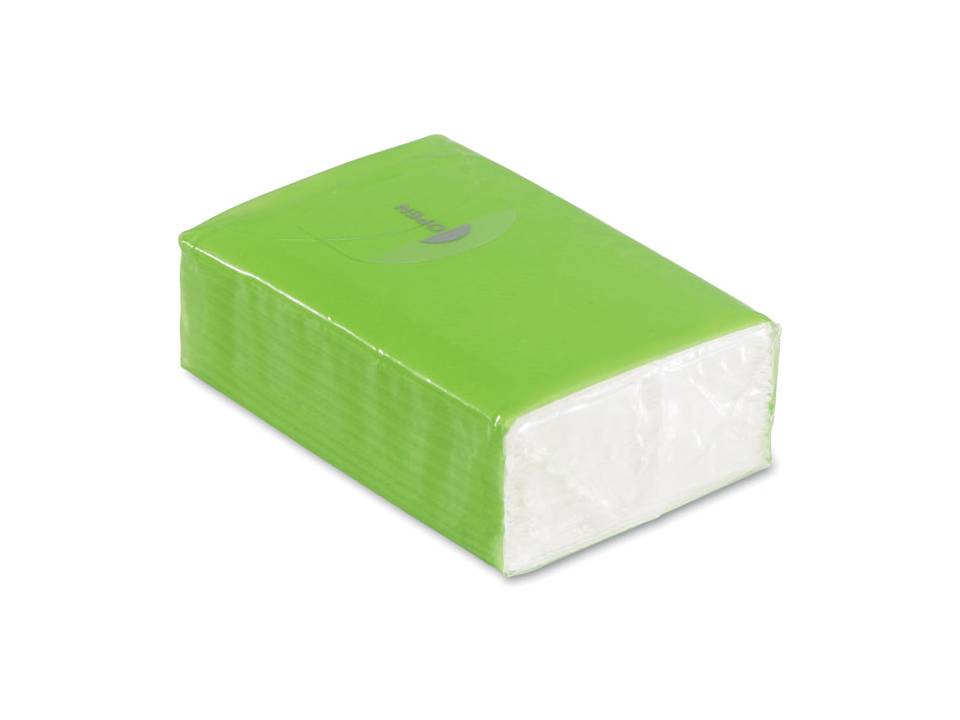 Mini tissues in packet 8